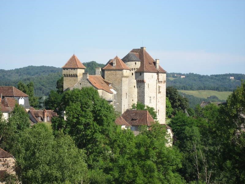 Château Saint Hilaire à Curemonte